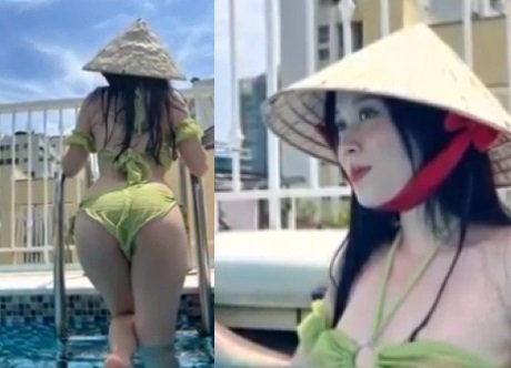 Sex Việt - Cao Thanh Tuyền thèm bú cu ở bể bơi